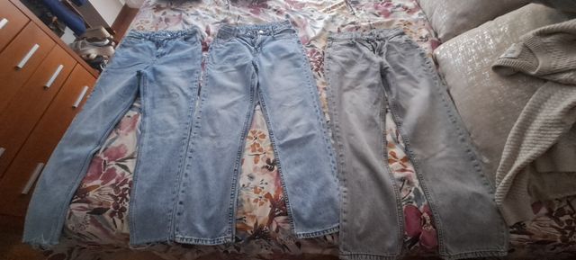 7 Pantalones vaqueros niña T.13-14
