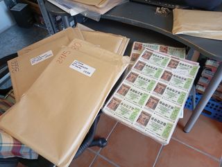 Años completos de lotería en billetes