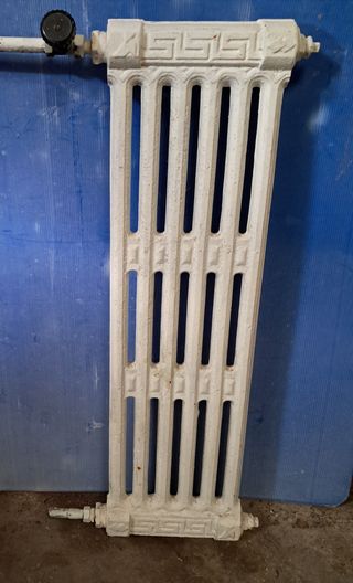 Radiadores antiguos de hierro fundido