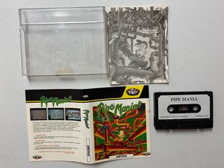 Pipe Mania Amstrad CPC Juego Puzzle