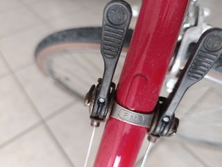 Bicicleta Clássica Estrada/Corrida Vermelha