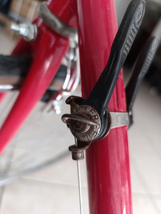 Bicicleta Clássica Estrada/Corrida Vermelha