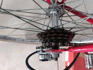 Bicicleta Clássica Estrada/Corrida Vermelha