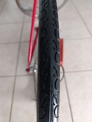 Bicicleta Clássica Estrada/Corrida Vermelha