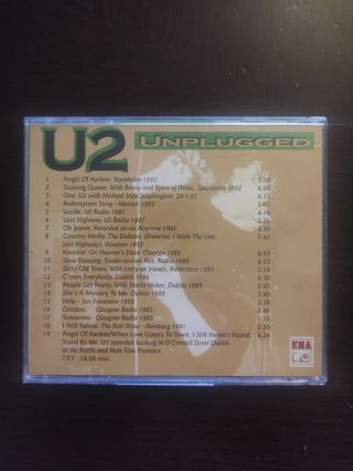 U2 Unplugged CD (KMACD010)