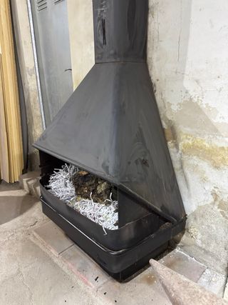 Chimenea de leña traforart