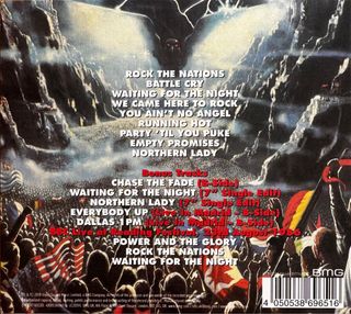 CD SAXON - ROCK THE NATIONS