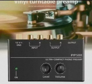 Preamplificador de Phono PP500 Ultracompacto