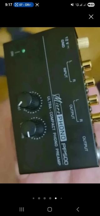 Preamplificador de Phono PP500 Ultracompacto