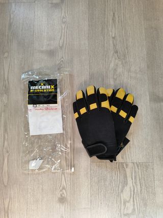 Guantes Mecanix R-Evolution Negro/Amarillo