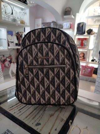 Zaino Baci e Abbracci donna nero/grigio