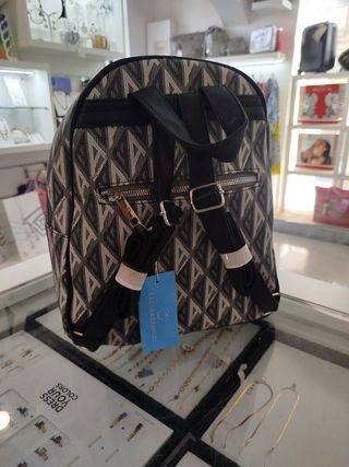 Zaino Baci e Abbracci donna nero/grigio