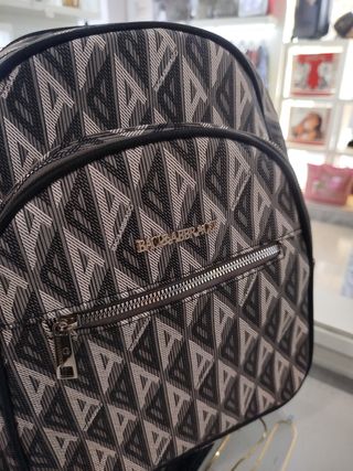 Zaino Baci e Abbracci donna nero/grigio