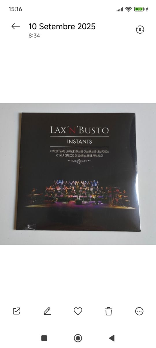 Lax'n'Busto Instants Edizione limitata