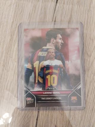 Cromo Lamine Yamal FC Barcelona