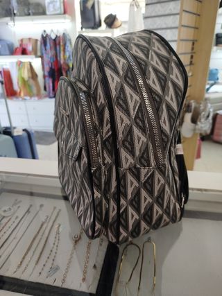 Zaino Baci e Abbracci donna beige/nero