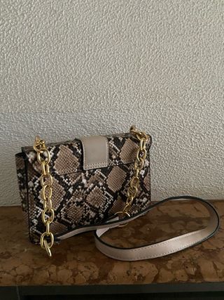 Borsetta a tracolla pitonata