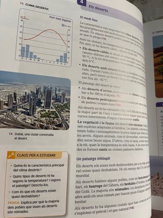 Geografía I Història, 1 Eso