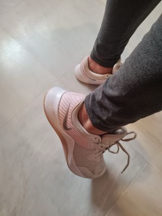 Nike Mujer Blancas y Rosas Originales