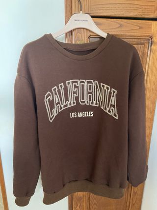 Felpa Sandro Ferrone marrone California