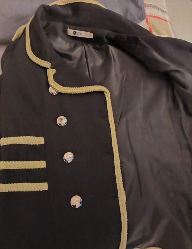 Giacca stile inglese donna nera