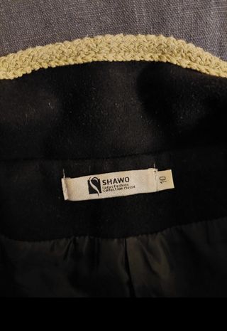 Giacca stile inglese donna nera