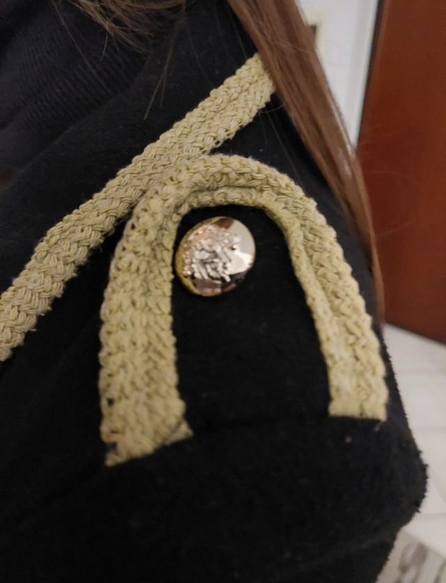 Giacca stile inglese donna nera