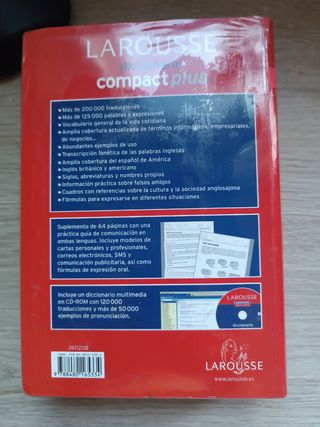 Diccionario Larousse ingles español
