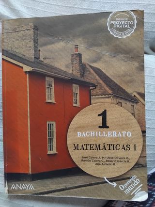Matemáticas I.