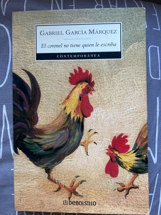 Libro El coronel no tiene quien le escriba Gabriel