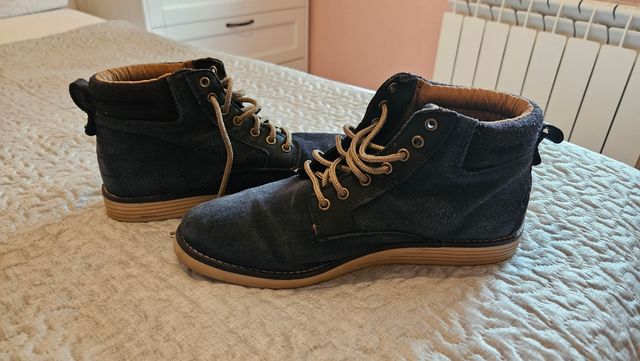 Botas PULL&BEAR hombre azul marino