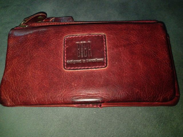 Billetera de Piel BIBA Roja
