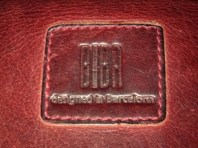 Billetera de Piel BIBA Roja