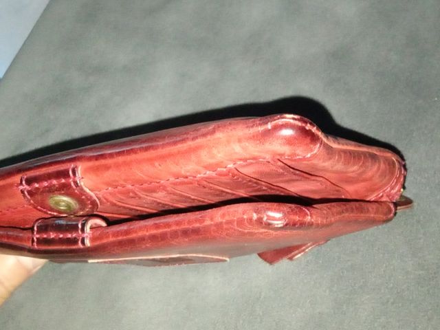 Billetera de Piel BIBA Roja