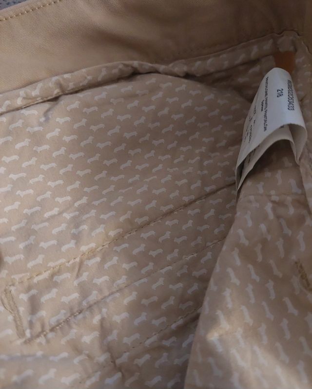 Pantaloni donna beige