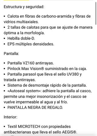 Casco Moto Fibra Carbono Shark Spartan XS