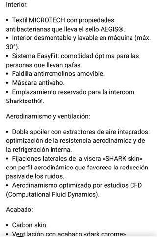 Casco Moto Fibra Carbono Shark Spartan XS