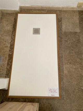 Plato de ducha de piedra 140x70