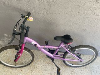 Bicicleta infantil 20 pulgadas morada