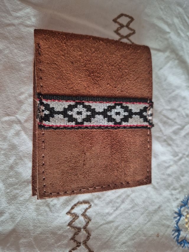 Portafoglio in cuoio argentino