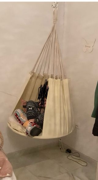 Hamaca colgante para interior/exterior