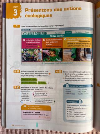 Français. Adomania, extra faux débutants. 2 ESO...