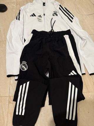 Chándal Adidas Blanco y Negro Talla 2XL