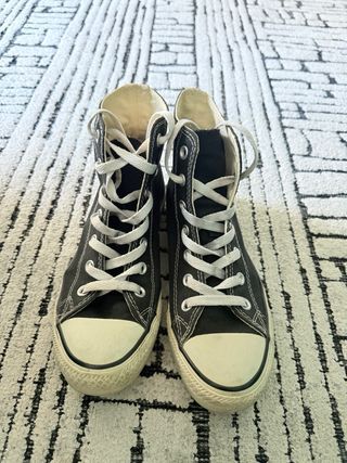 Converse negras talla 37.5
