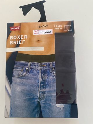 Pack 3 Boxer Levi's Talla M