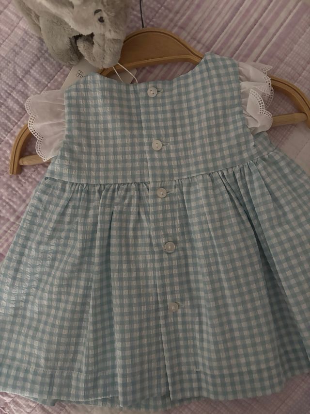 Vestido bebé Fina Ejerique cuadros