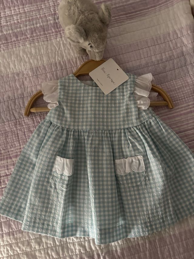 Vestido bebé Fina Ejerique cuadros