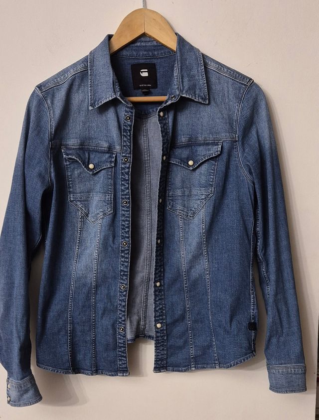 Camisa Vaquera G-Star Raw Azul