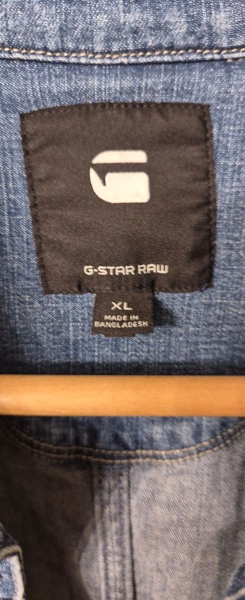 Camisa Vaquera G-Star Raw Azul
