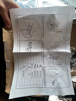 Soporte TV/Monitor hasta 26 pulgadas